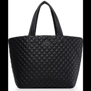 MZ WALLACE LARGE METRO TOTE BLACK!
